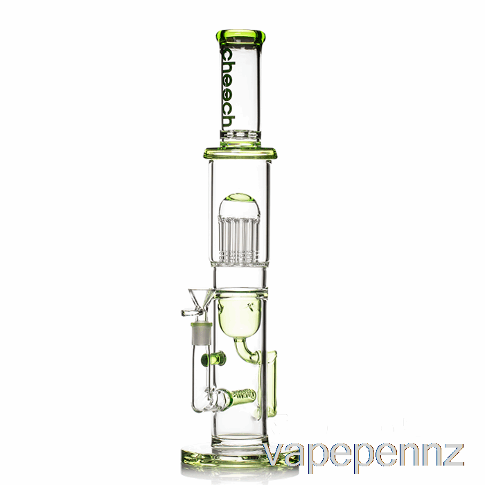 Cheech Glass Tree Recycler Big Rig Bong Green VAPE NZ